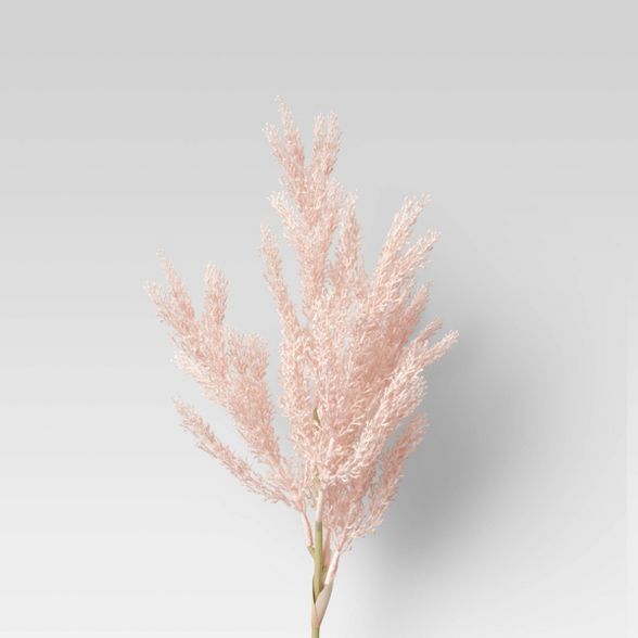 Fluffy Pink Grass Stem - Threshold™ | Target