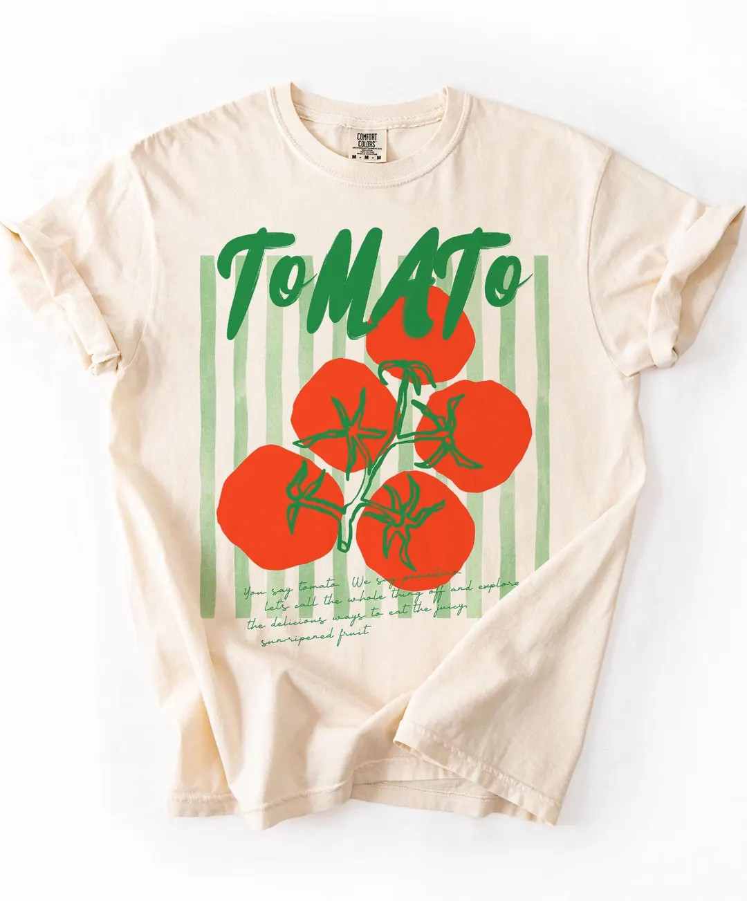 Tomato Shirt, Tomato Girl Summer, Garden Shirt, Farmers Market, Gift for Gardener, Gardening T Sh... | Etsy (US)