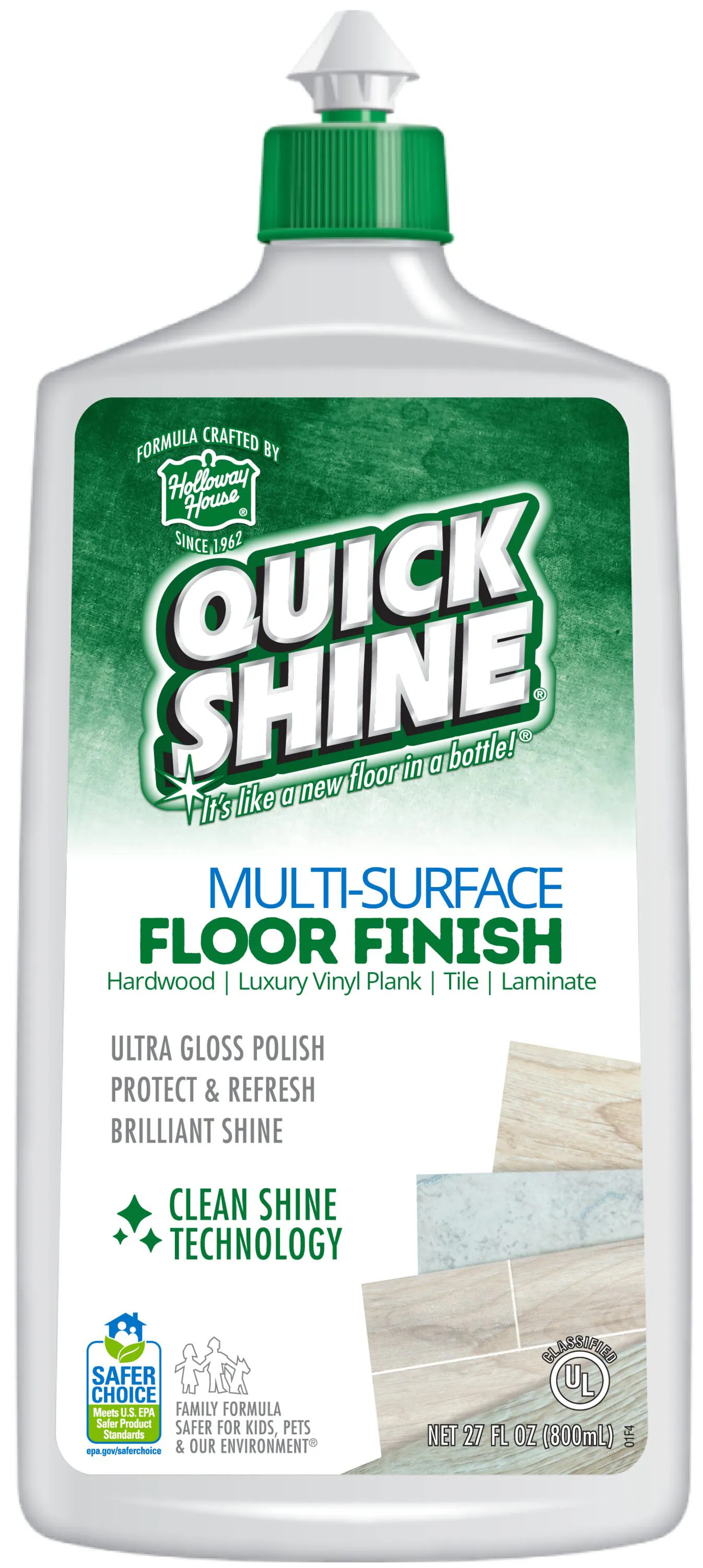 Quick Shine High Gloss Floor Polish 27-oz Marble | 77777 | Lowe's