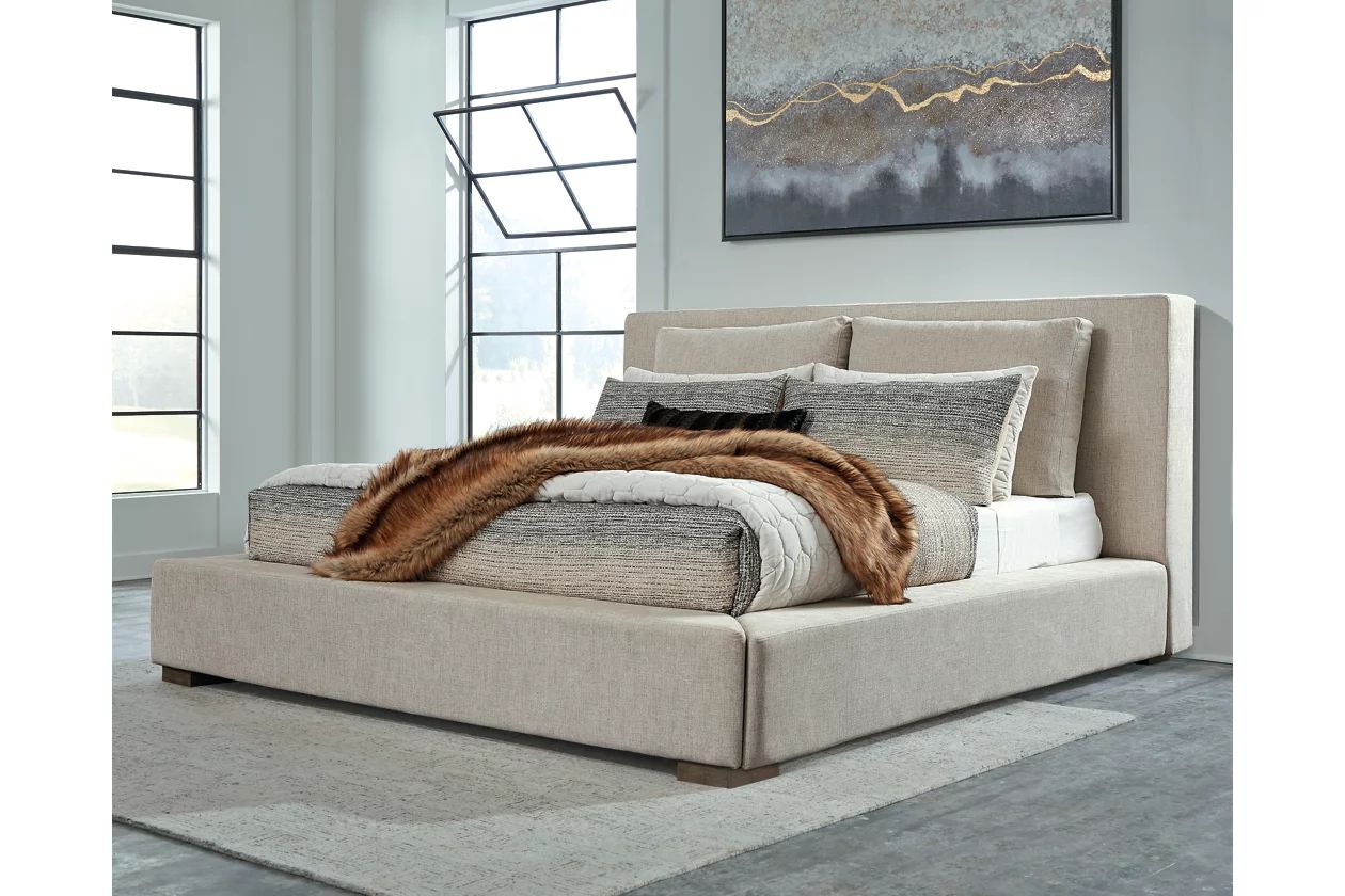 Langford Queen Upholstered Bed | Ashley | Ashley Homestore