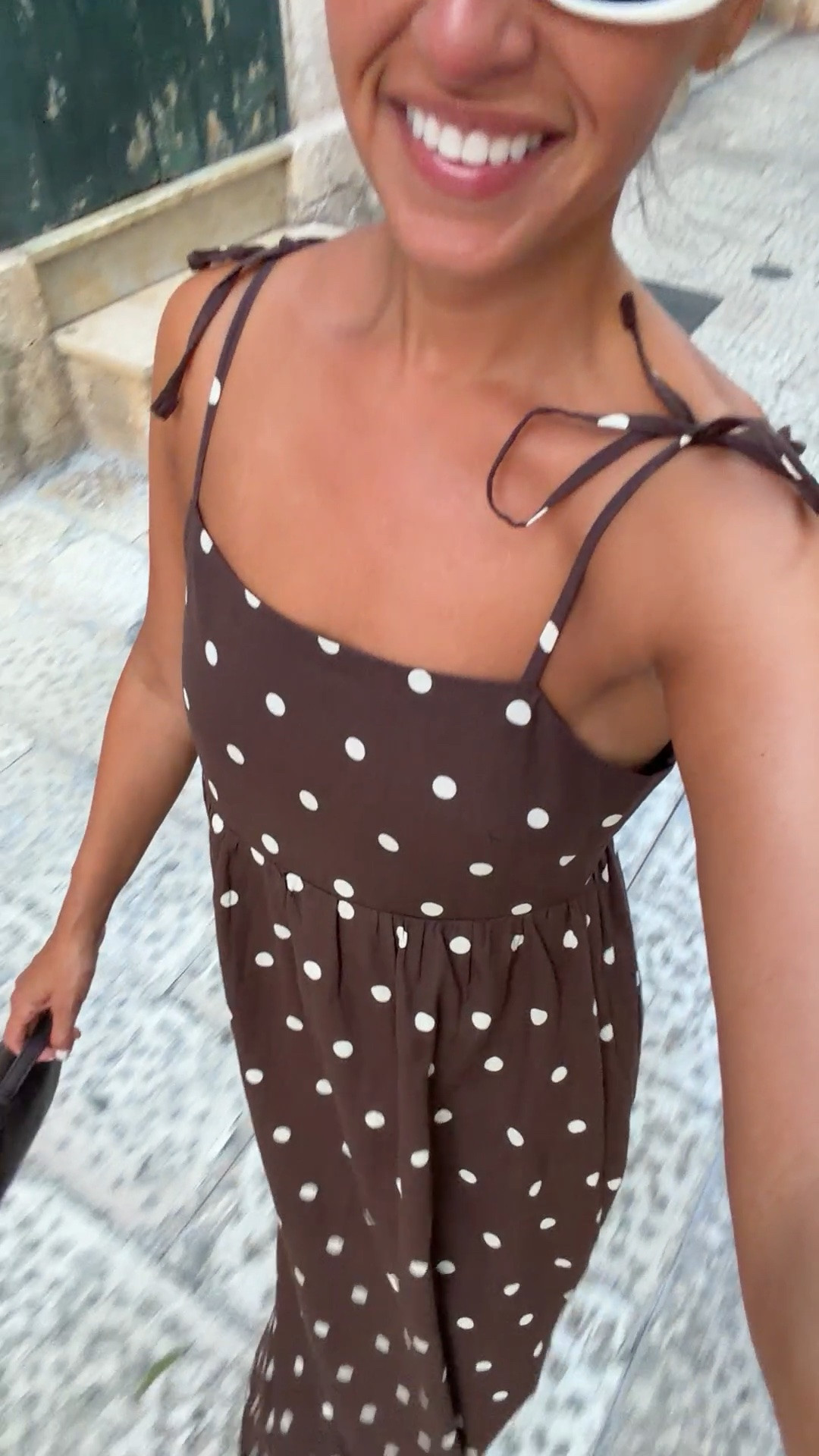 Brown polka dot maxi dress! Size xs

#LTKPetite #LTKTravel #LTKootd