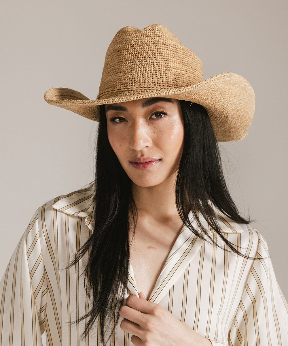 Ames Packable Straw Cowboy Hat | Gigi Pip