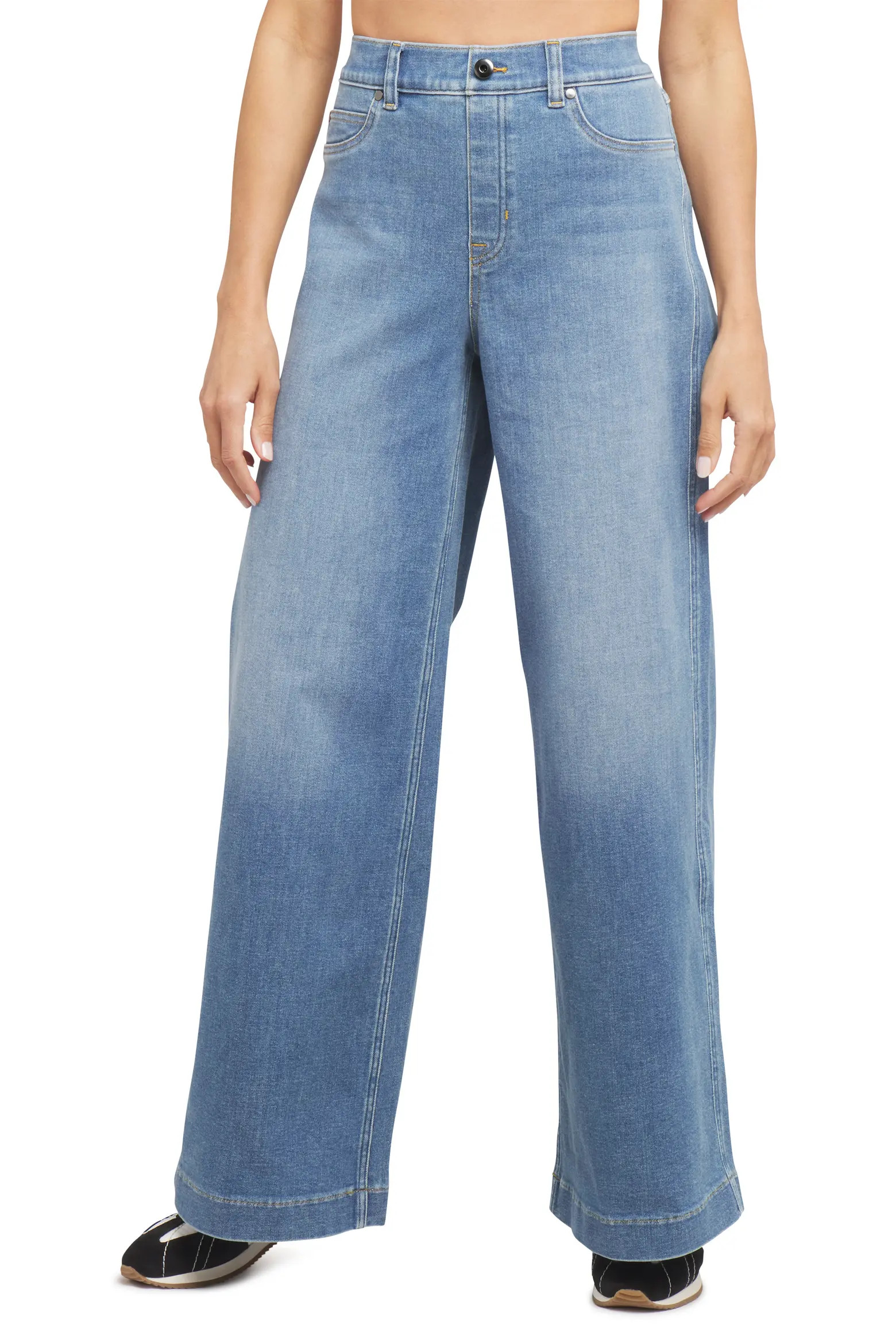 EveryWear Wide Leg Pull-On Jeans (Women) | Nordstrom | Nordstrom