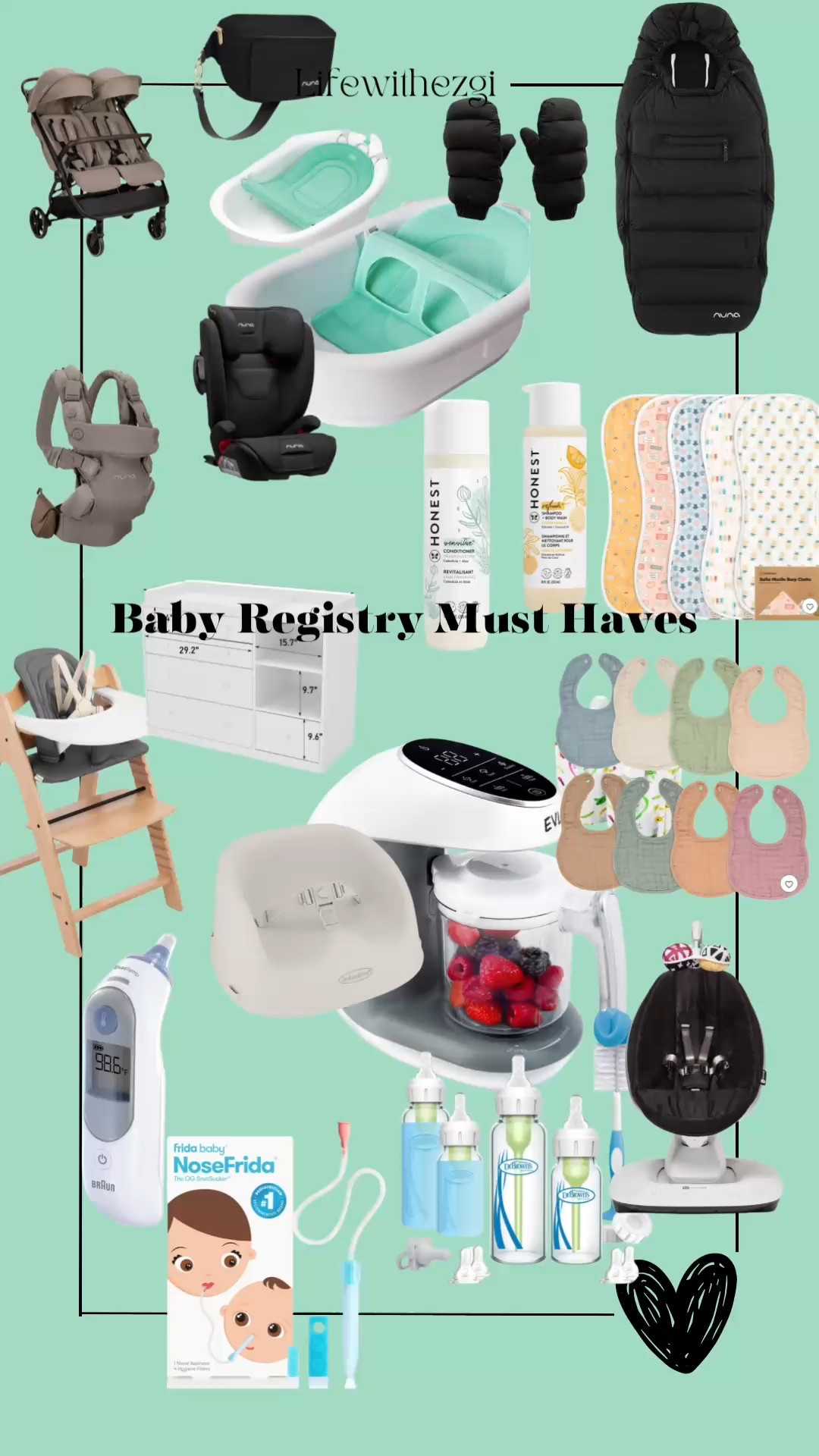 Baby Registry Must-Haves That Actually Make Life Easier 👶✨

I went through hundreds of products and added only the ones moms swear by — the real MVPs you’ll use every single day.
No fluff. No sponsored nonsense. Just 30 must-have items that make newborn life smoother, cleaner, safer, and way less chaotic.

From feeding to bath time, sleep to first solids… these picks are the ones you’ll be grateful you added to your registry.
Tap to shop → everything is linked.
Save this post for your baby shower checklist! 🍼💚 
#babyregistry
#babyshowergifts
#newmomessentials
#babyregistrymusthaves
#ltkbabypicks
#amazonbabyfinds
#momapproved
#babygear2025
#babyessentials
#nurseryessentials
#firsttimeparent
#newmomchecklist
#babyproductreviews
#momtok
#babyfeedingessentials
#postpartumessentials
#musthavebabyitems
