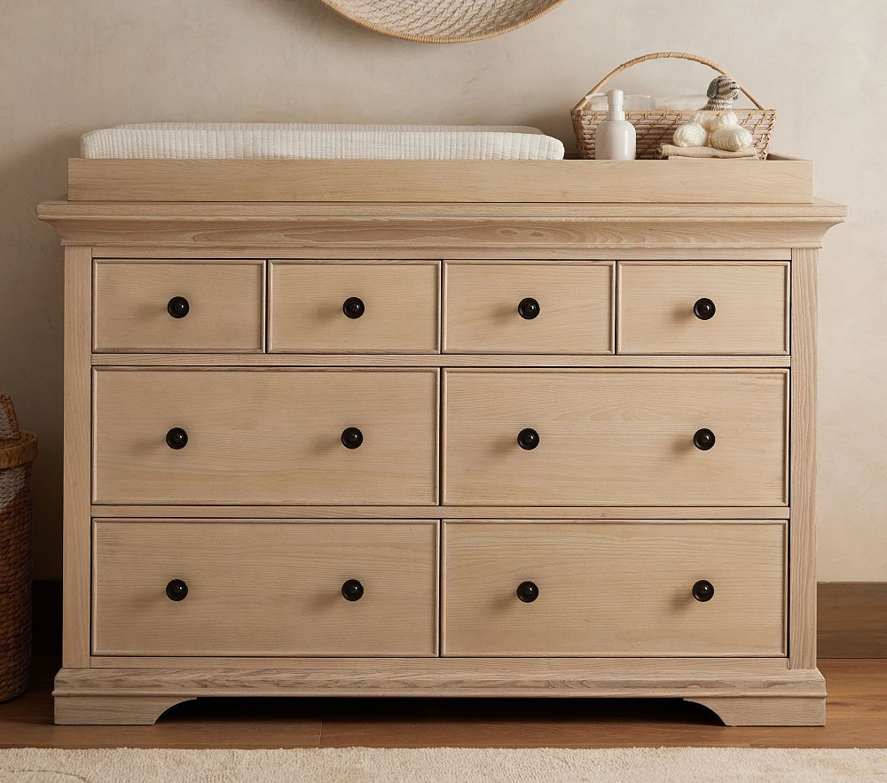 Larkin 8-Drawer Changing Table (54w x 21d") | Pottery Barn Kids