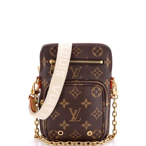 Utility Phone Sleeve Bag Monogram Canvas | Rebag