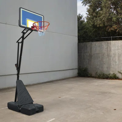 Portable Basketball Hoop for Youth Adults & Professional Match,Adjustable Height , Backboard with Rebound System, Indoor/Outdoor Basketball Goal with | Wayfair North America