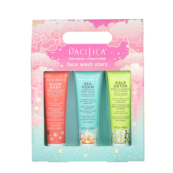 Face Wash Stars Trio | Pacifica Beauty