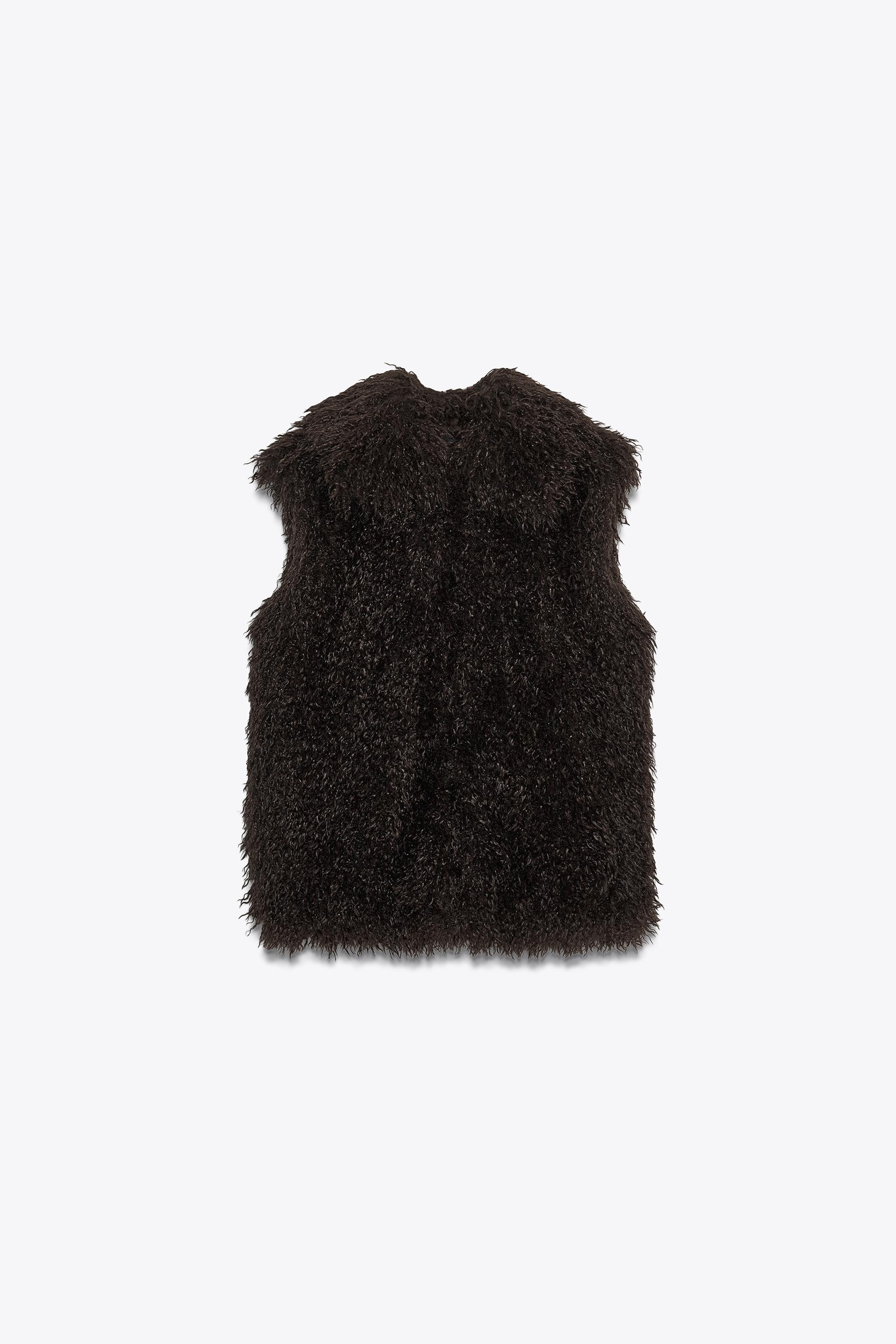 FAUX FUR VEST | Zara US