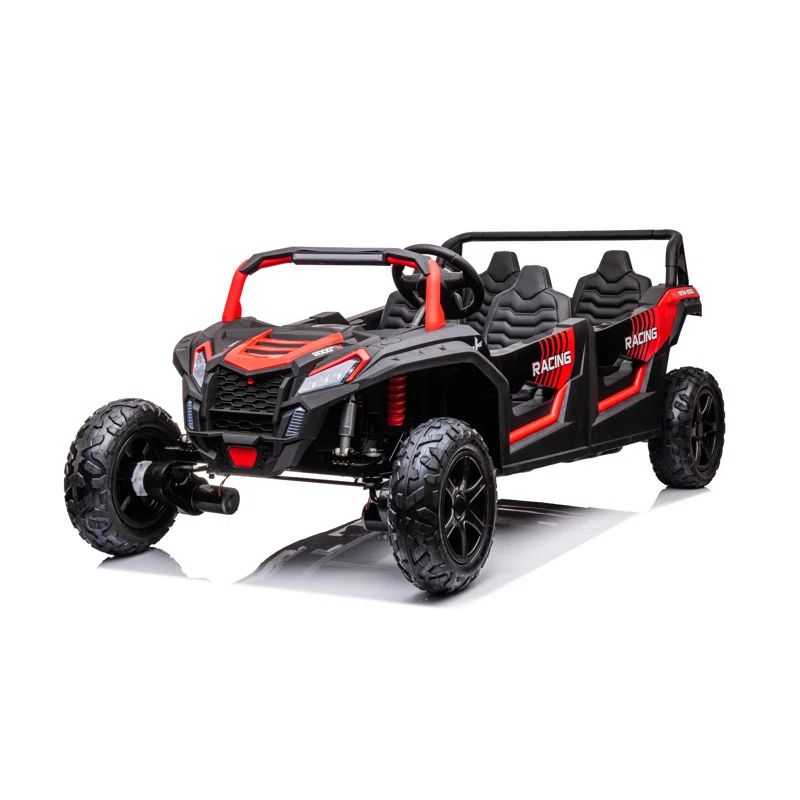 Ride On Cars Freddo 24 Volt 3+ Seater All-Terrain Vehicles Battery Powered Ride On Toy | Wayfair North America