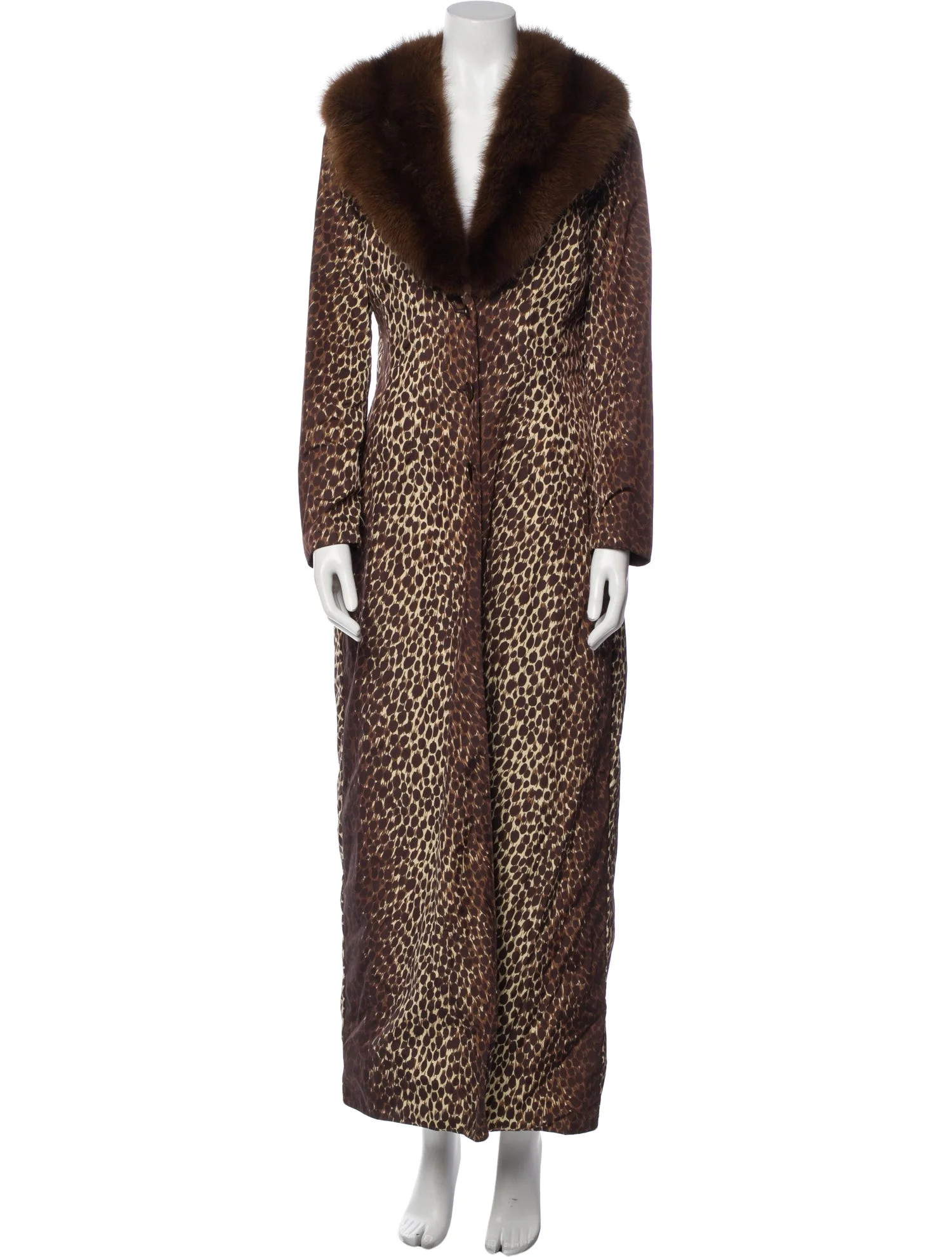 Animal Print Faux Fur Coat | The RealReal