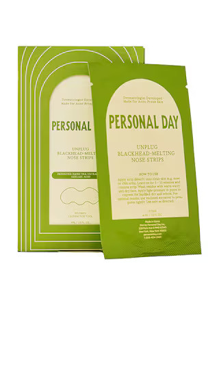 Personal Day Unplug Blackhead-Melting Nose Strips in Beauty: NA. | Revolve Clothing (Global)