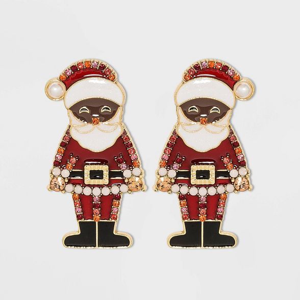 SUGARFIX by BaubleBar Santa Claus Drop Earrings - Deep | Target