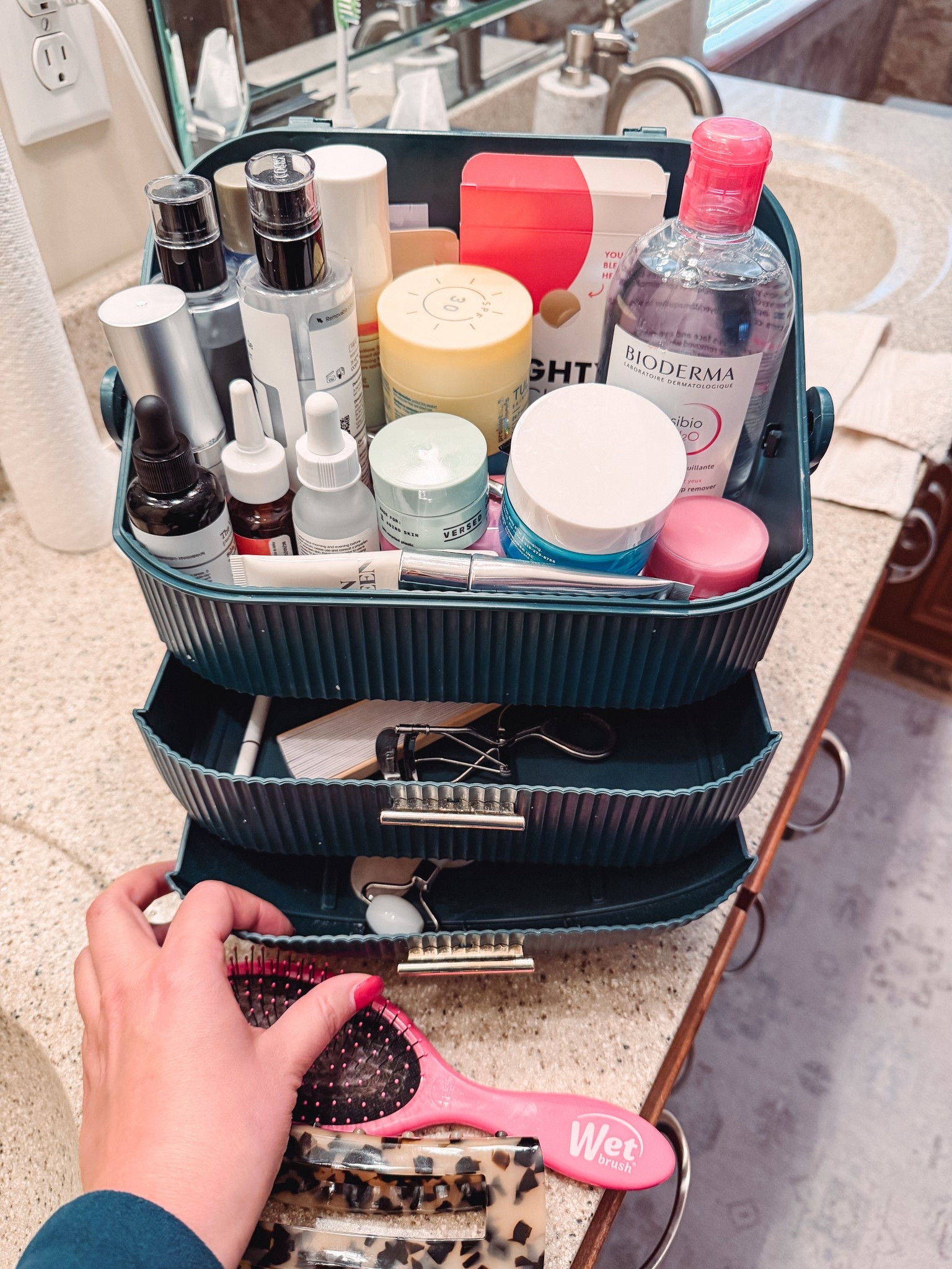 I love this organizer, it keeps my messes together 🤪 My top skincare and hair care picks for a refreshed look ✨ Perfect for daily use #skincareroutine #haircare #Organization

#LTKHome #LTKGiftGuide #LTKBeauty