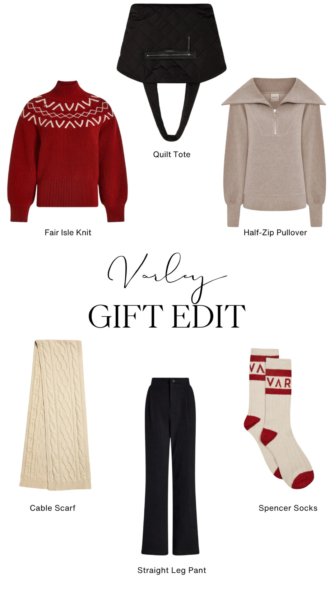 Picks from Varley: Gift Edit 

#LTKGiftGuide #LTKHoliday #LTKSaleAlert