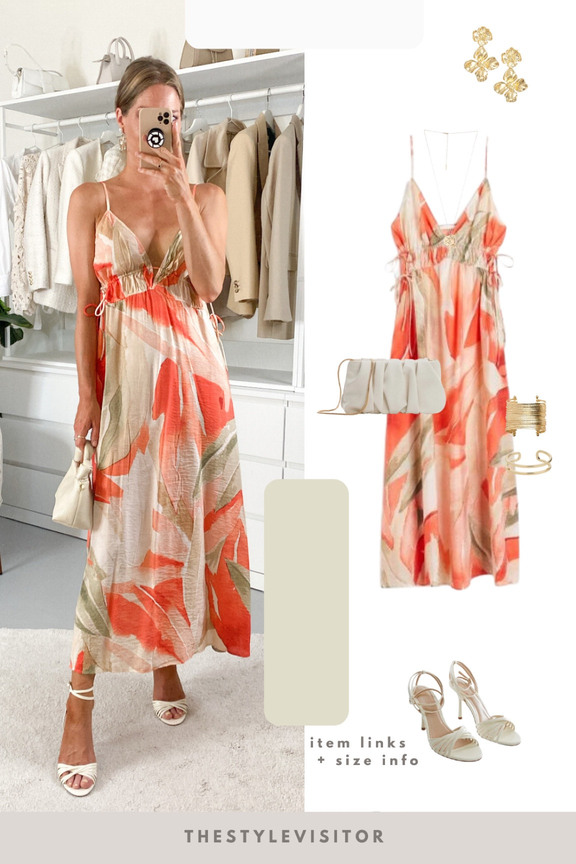 H&M printed maxi dress that can be worn on holiday or as a wedding guest wearing size xs.  

Read the size guide/size reviews to pick the right size.

Leave a 🖤 to favorite this post and come back later to shop


#LTKwedding #LTKstyletip #LTKSeasonal