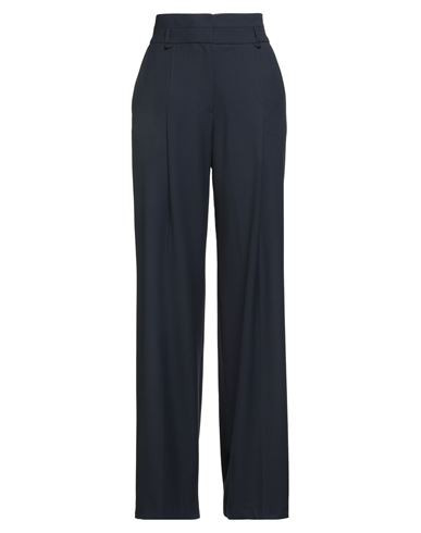 Caractère Woman Pants Navy Size 2 Polyester, Viscose, Elastane | YOOX (US)