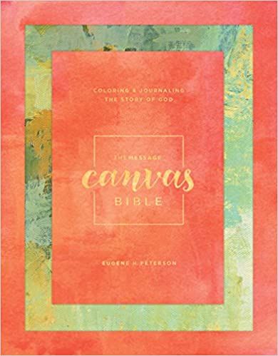 The Message Canvas Bible (Hardcover, Spring Palette): Coloring and Journaling the Story of God | Amazon (US)