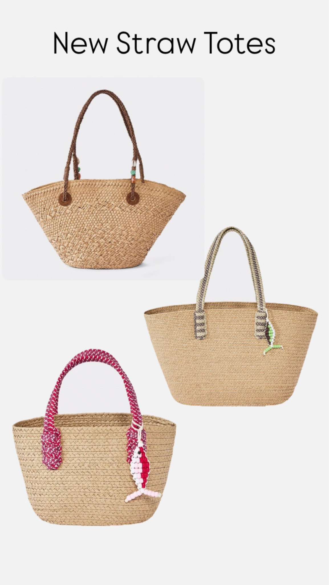 Straw Tote Bags