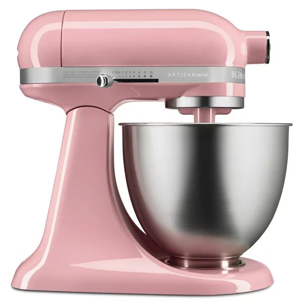 KitchenAid Artisan Mini 3.5 Quart Tilt-Head Stand Mixer, Guava Glaze (KSM3311XGU) | Walmart (US)