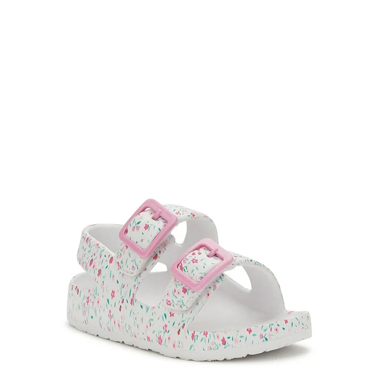 Wonder Nation Baby Girls Two Buckle | Walmart (US)