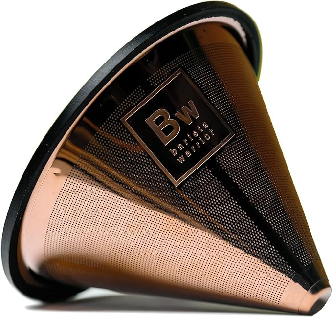Barista Warrior Compatible for Hario V60 & Chemex Pour Over Coffee Filters - Reusable Stainless S... | Amazon (US)