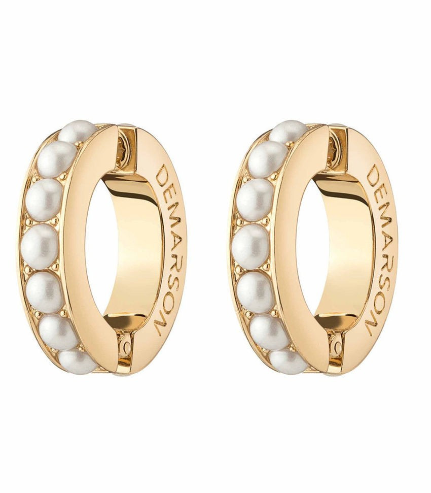 Demarson PEARL EDEN CUFF EARRING SET - ShopBAZAAR | Shop BAZAAR