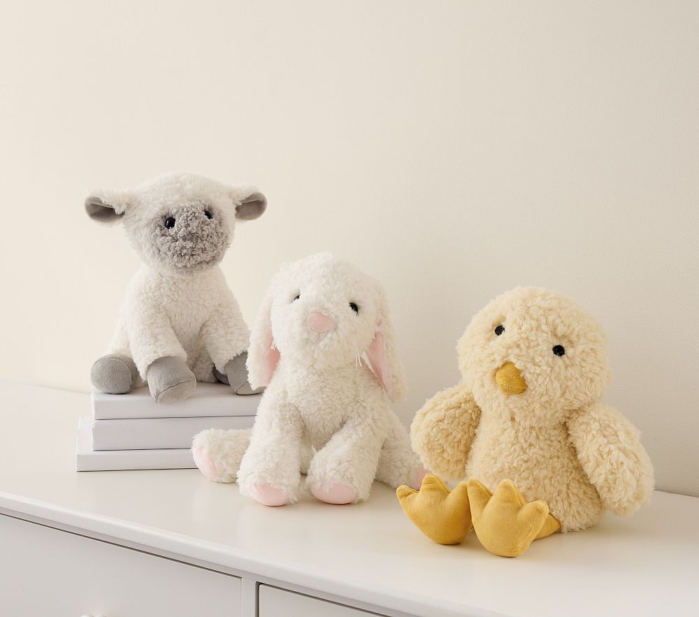 Sherpa Plush Easter Animals | Pottery Barn Kids
