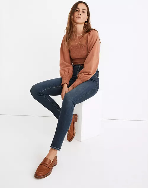 9" Mid-Rise Skinny Jeans in Skillman Wash | Madewell