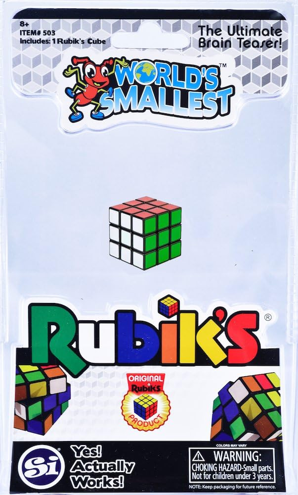 Super Impulse World's Smallest Rubik Collectable (503) | Amazon (US)