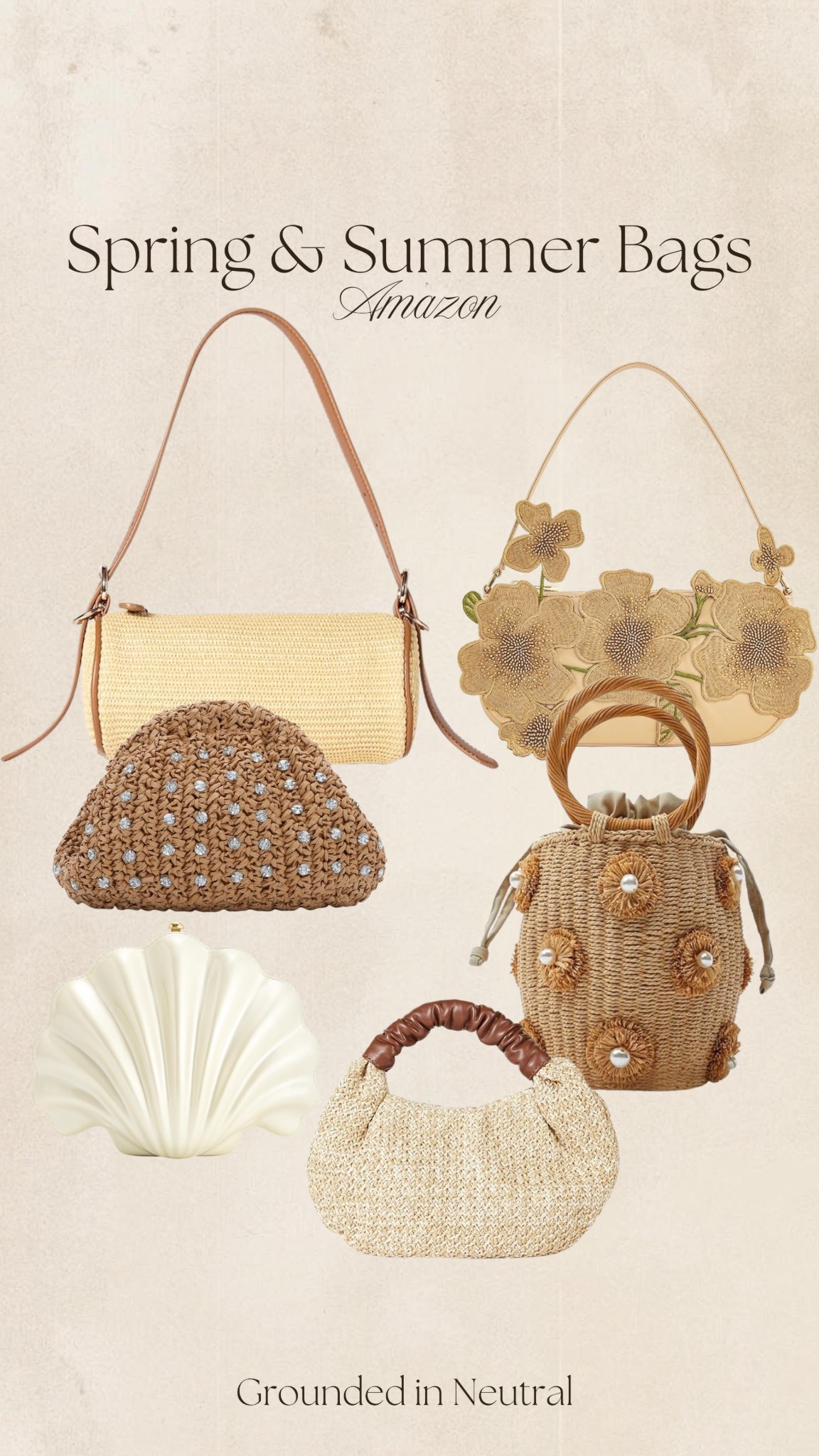 Amazon spring and summer bags 🐚🤎

#LTKootd #LTKSaleAlert