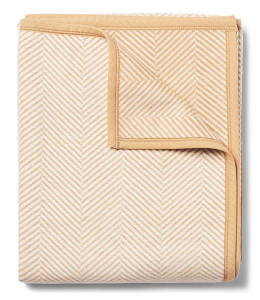 Harborview Herringbone Beige Original Blanket | ChappyWrap