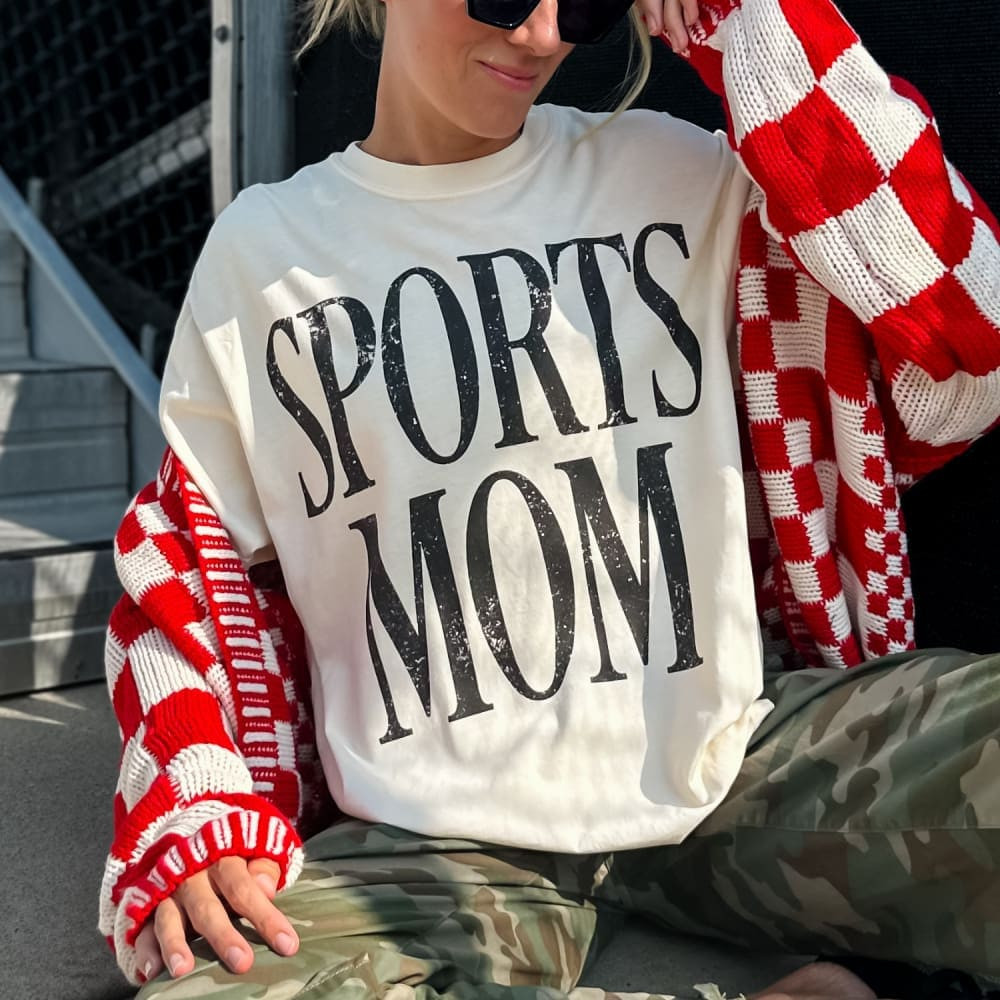 Bold Sports Mom Tee | Mountain Moverz