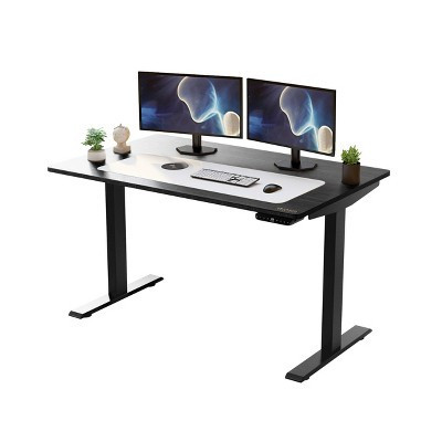 60"x30" Electric Standing Desk with Adjustability Bamboo Black - Uncaged Ergonomics | Target