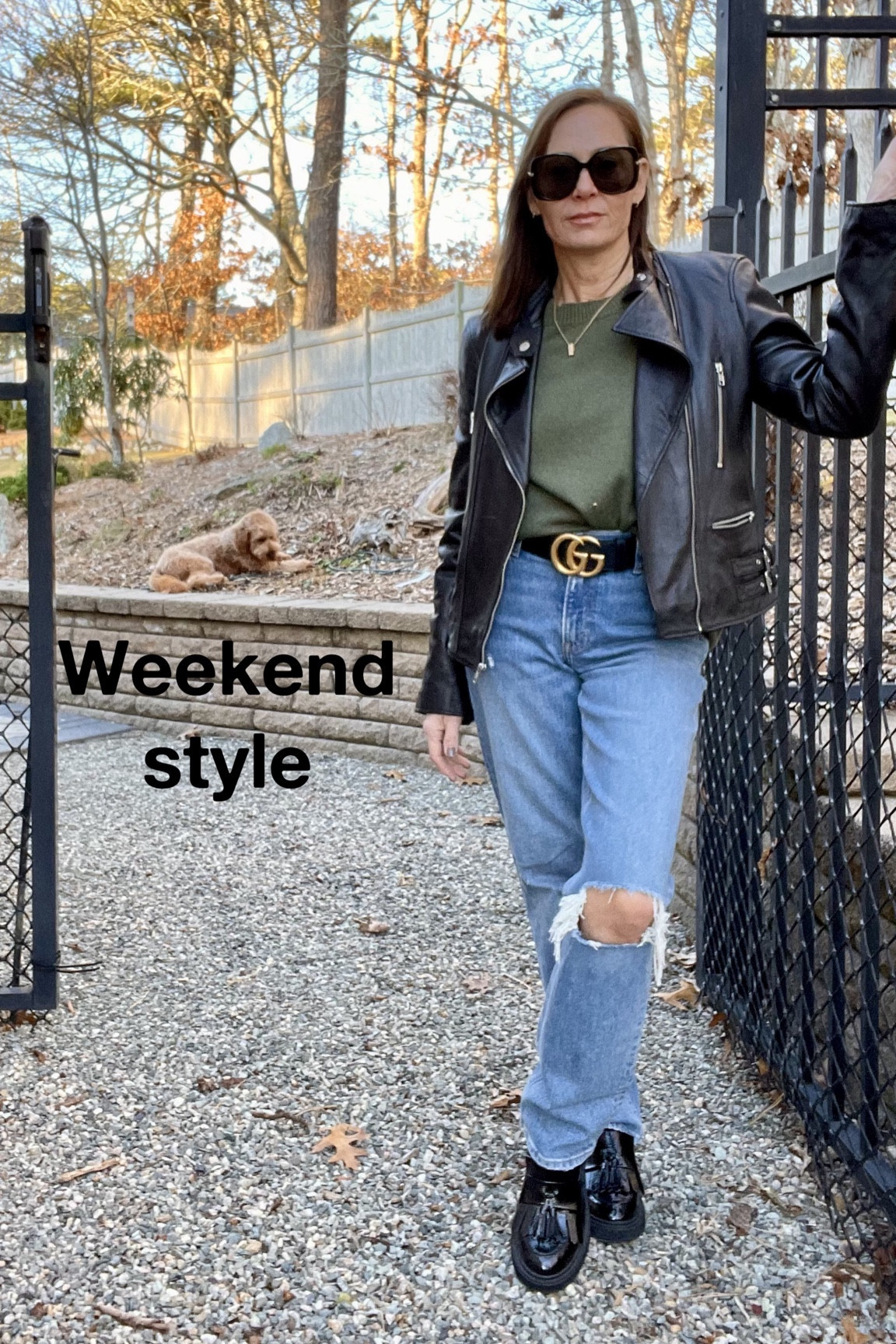 Only cool vibes going on here ! Sundays are by far my fav day of the week. Church, a workout and family time makes the day complete ! Today may involve some time wrapping gifts while watching a classic holiday movie 🎄

#LTKover40 #LTKSeasonal #LTKstyletip