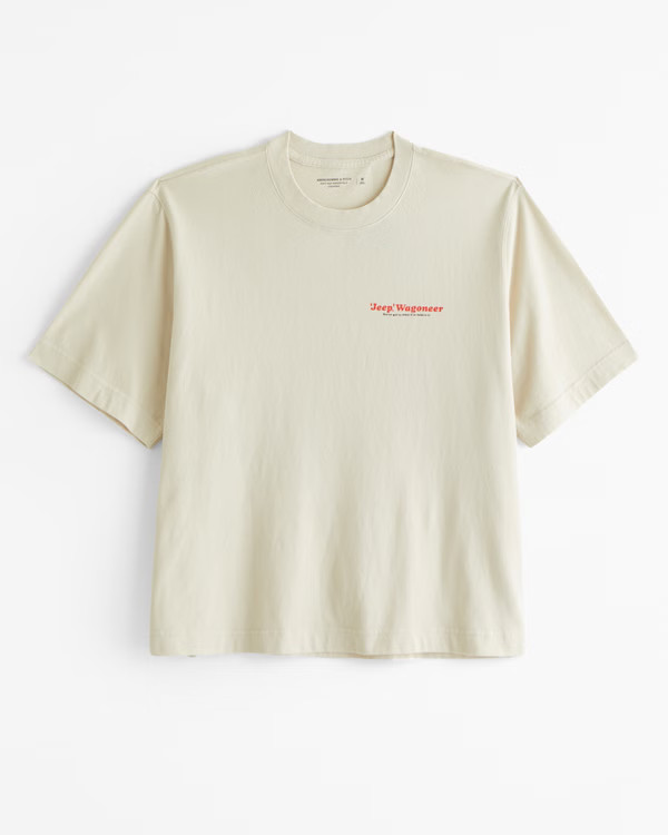 Cropped Wagoneer Graphic Tee | Abercrombie & Fitch (US)