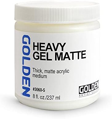 Golden Acryl Med 8 Oz Heavy Gel Matte | Amazon (US)