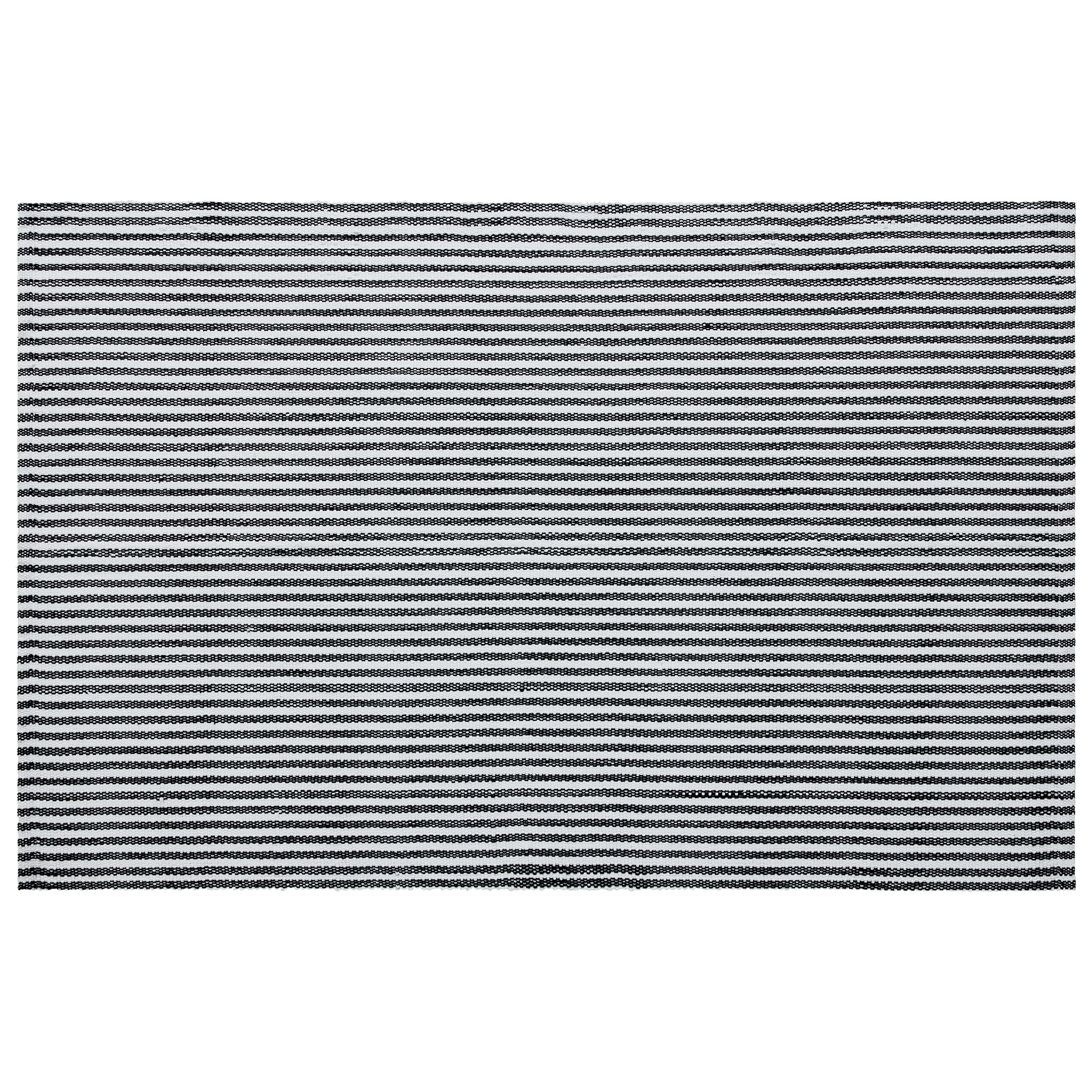 My Texas House Halloween Black Striped Indoor/Outdoor Layering Rug, 38" x 58" | Walmart (US)