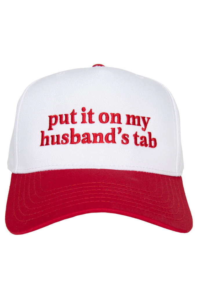 Put It On My Husband's Tab Two-Toned Vintage Hat | Katydid.com