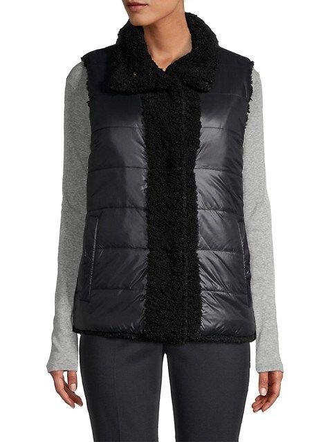 Reversible Faux Fur Vest | Saks Fifth Avenue