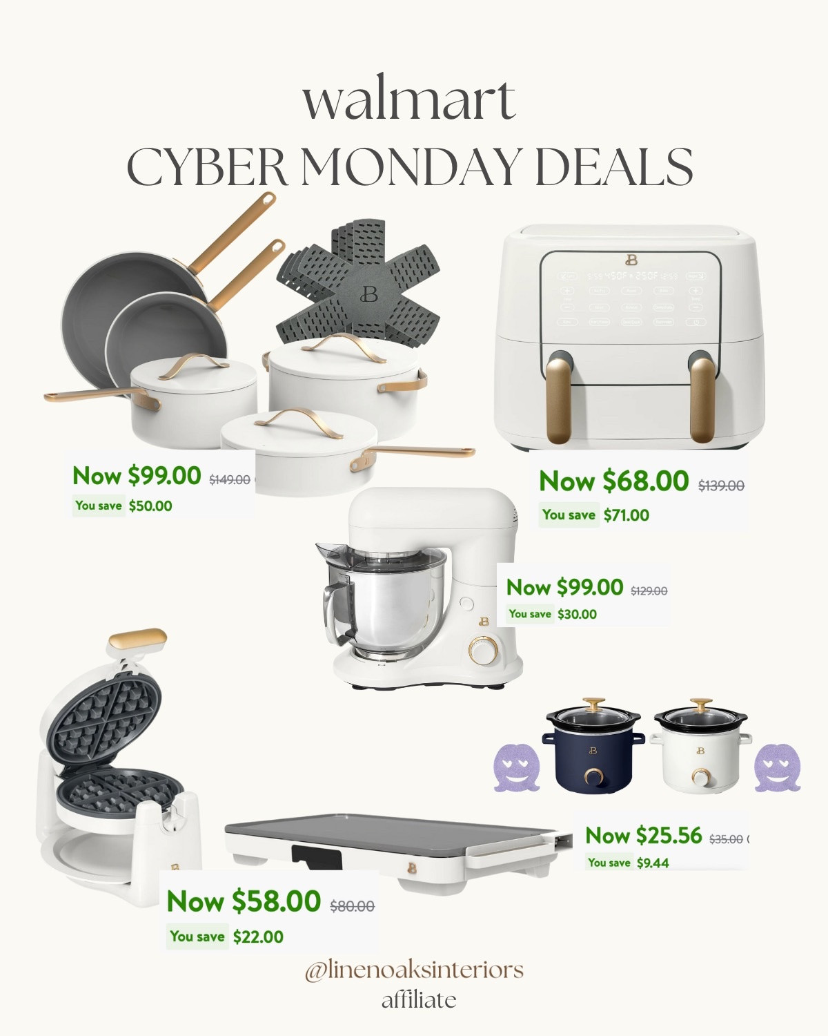 Cyber Monday / deals / kitchen / Walmart 