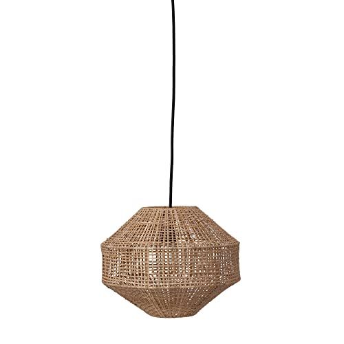 Bloomingville Creative Co-Op Handwoven Rattan Ceiling Light, Natural, 12" L x 12" W x 9" H | Amazon (US)