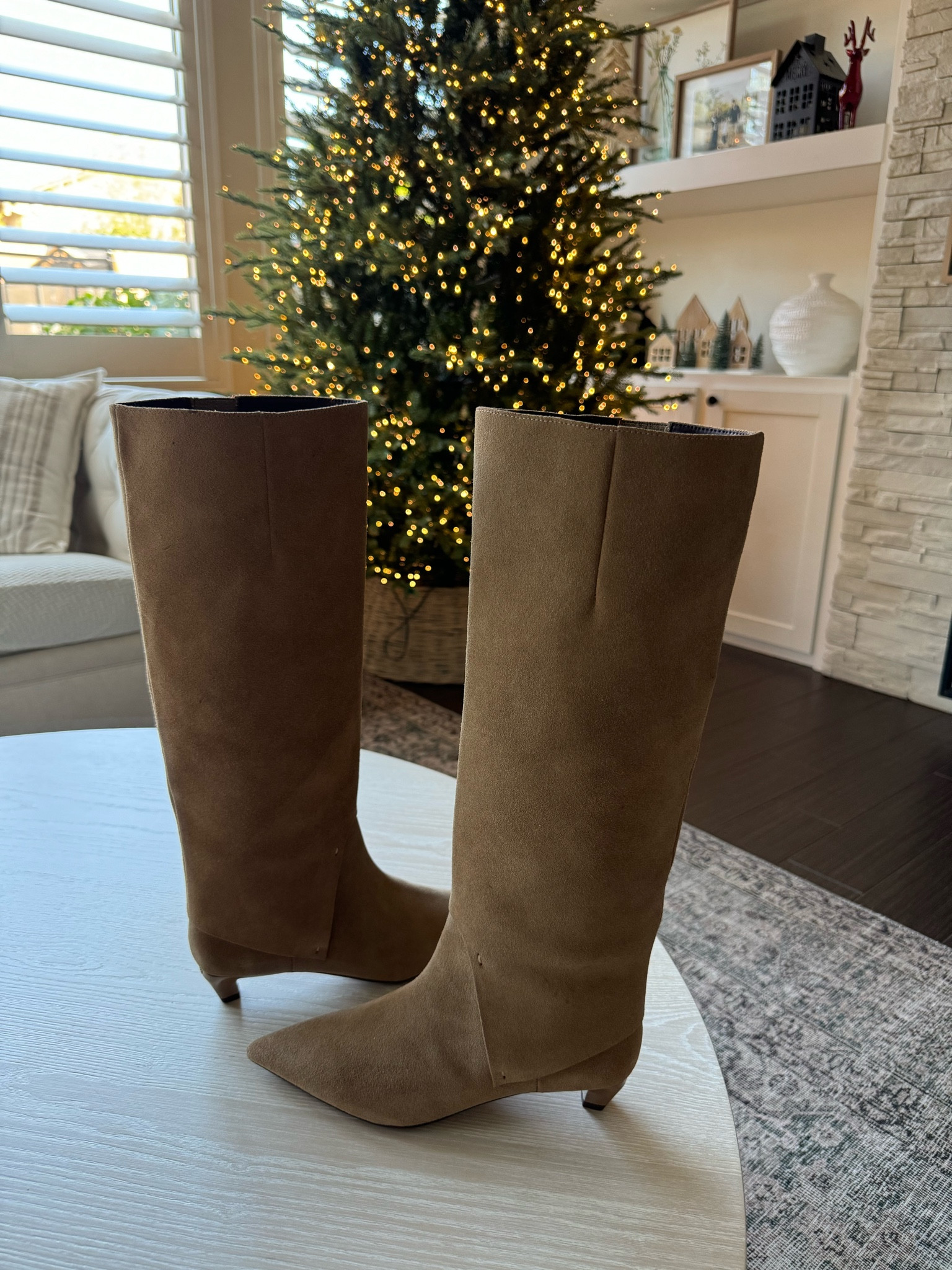 Prettiest knee high boots ❤️ wearing a 5.5 

#LTKHoliday #LTKGiftGuide