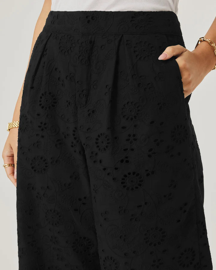 Splendid x @Cellajaneblog Eyelet Pant | Splendid