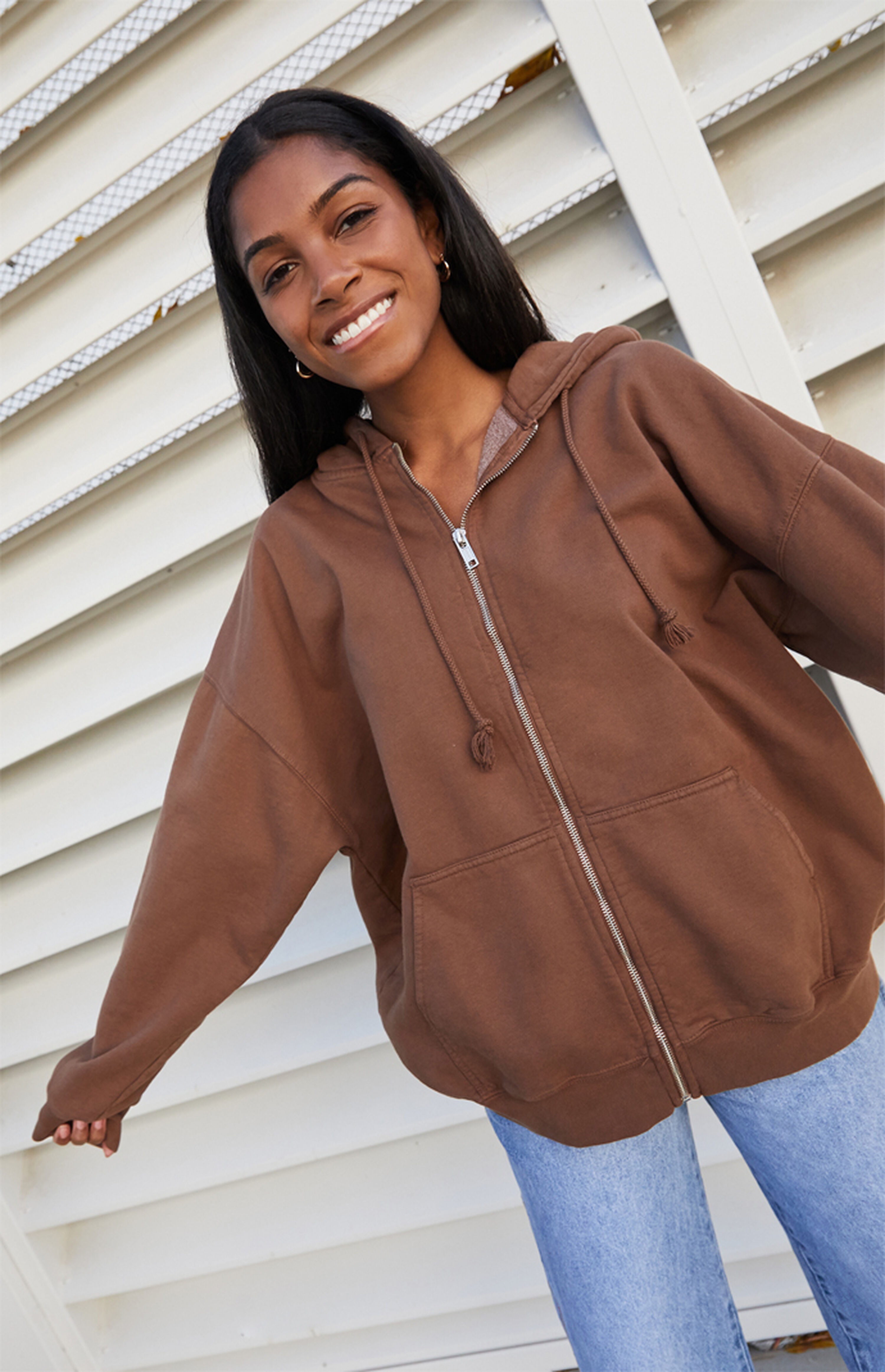 John Galt Full Zip Hoodie | PacSun | PacSun