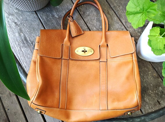Vintage Mulberry Leather Bag Brown Bayswater Handbag Shoulder - Etsy | Etsy (US)