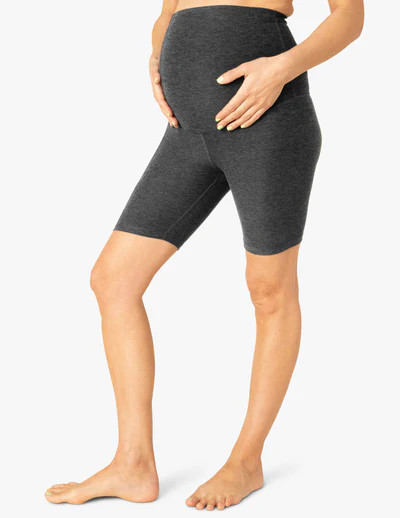 Spacedye Cruiser Maternity Biker Short | Beyond Yoga | Beyond Yoga