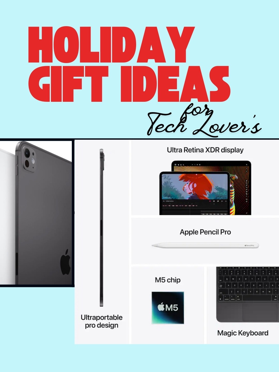 Have a Tech Lover on Your Shopping List?
I do, and here are some gift ideas!

#LTKHoliday #LTKSeasonal #LTKGiftGuide