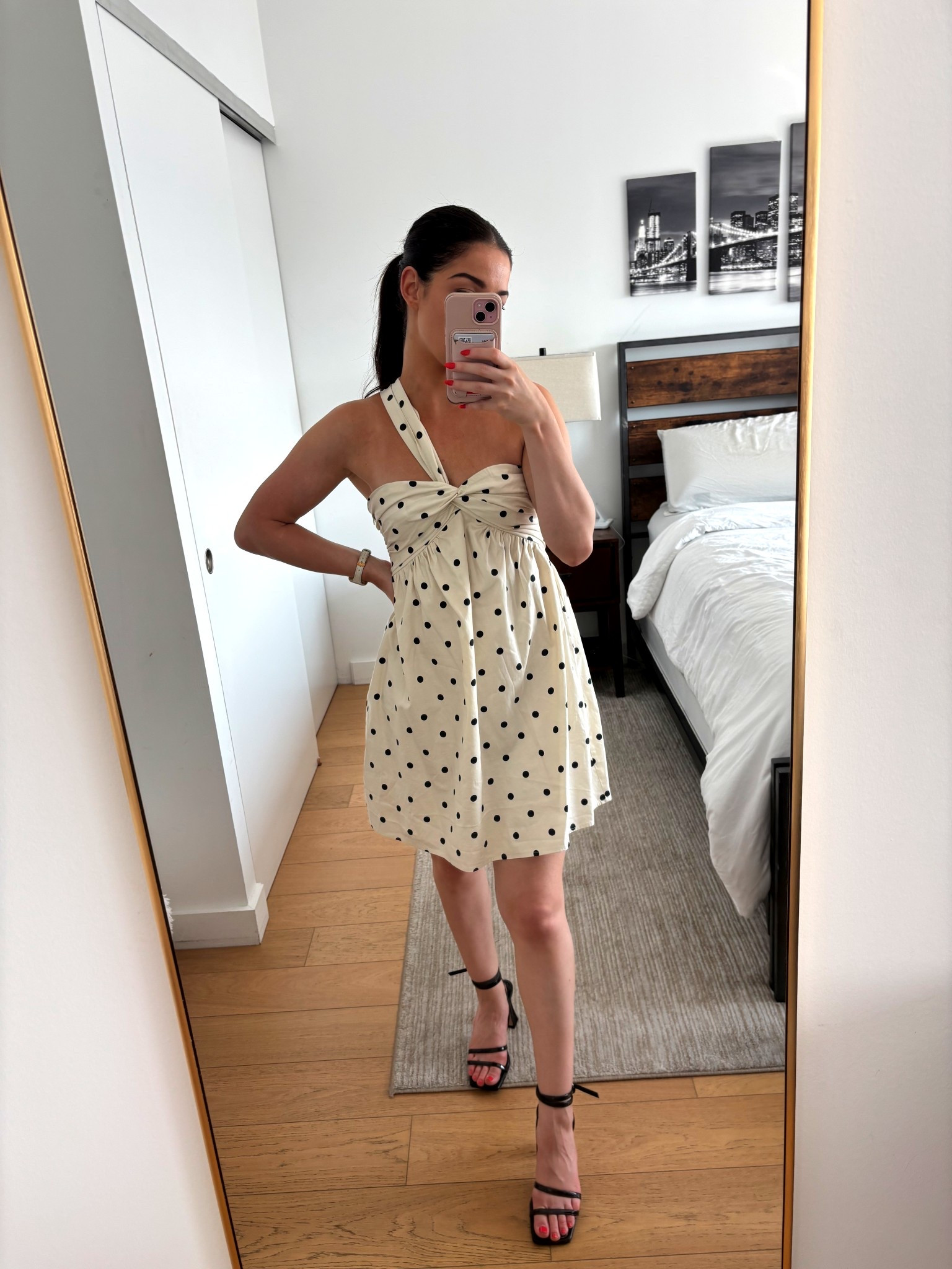 No longer on sale but similar polka dot dresses tagged 


Polka dots, summer dresses , summer outfits , polka dot dress , fun dresses , mini dresses 