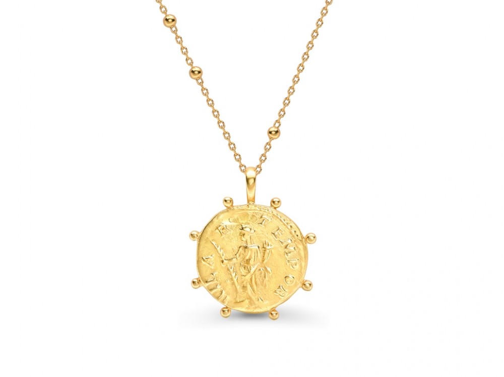 Lucy Williams Beaded Coin Necklace | Missoma